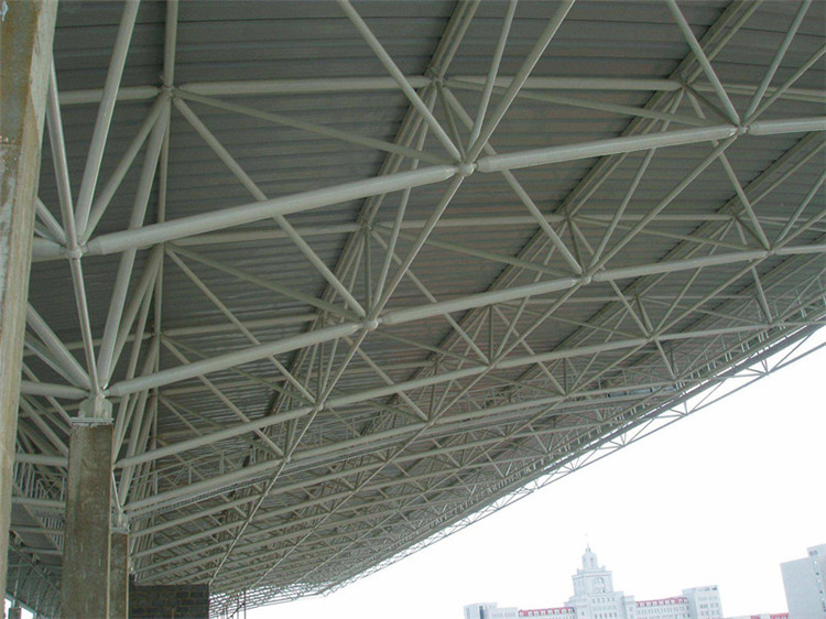 永城学院体育场网架工程