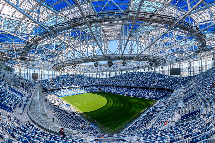 永城篮球场网架案例