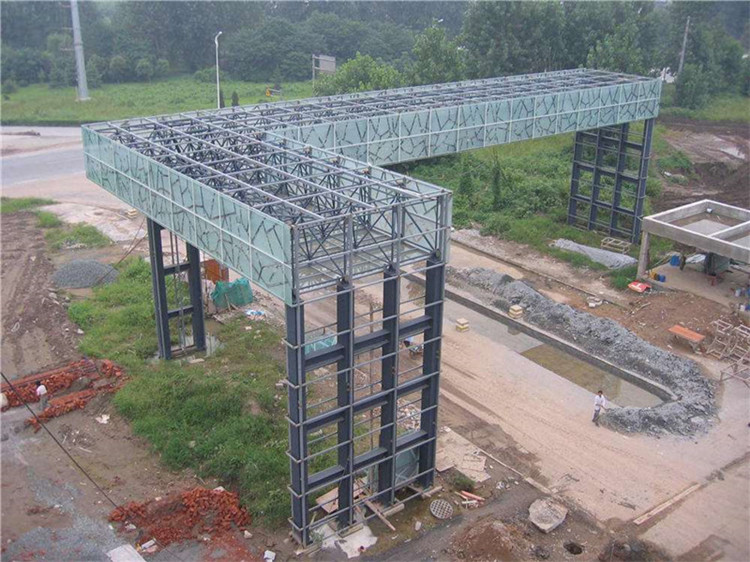 永城收费站网架